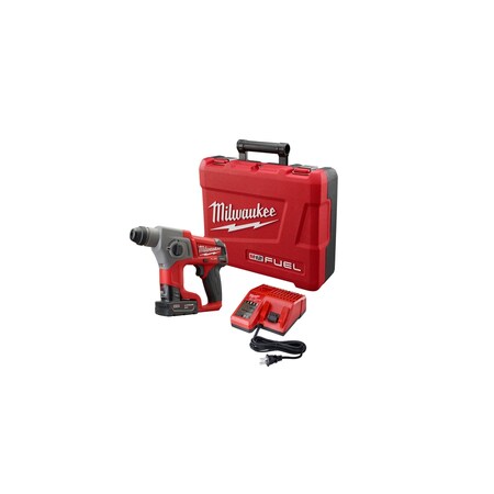 Milwaukee Tool M12 FUEL 5/8 SDS PLUS ROTARY, HAMMER W/ 1BAT KIT,  2416-21XC